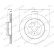 Brake disc DDF2844C Ferodo, Thumbnail 2