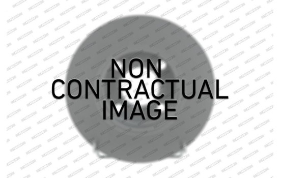 Brake disc DDF2849C Ferodo