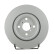 Brake disc DDF2851C Ferodo