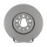 Brake disc DDF2882C Ferodo