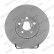 Brake disc DDF2888C Ferodo