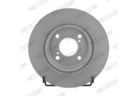 Brake disc DDF2921C Ferodo