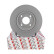 Brake disc DDF2921C Ferodo, Thumbnail 4