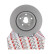 Brake disc DDF2925C Ferodo, Thumbnail 4