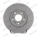 Brake disc DDF2928C Ferodo
