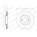 Brake disc DDF2928C Ferodo, Thumbnail 3