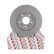 Brake disc DDF2928C Ferodo, Thumbnail 4