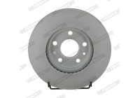 Brake disc DDF2952C Ferodo