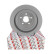 Brake disc DDF2965C Ferodo, Thumbnail 4