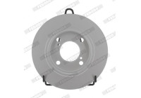 Brake disc DDF2981C Ferodo