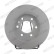 Brake disc DDF2984C Ferodo