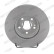 Brake disc DDF2994C Ferodo