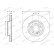 Brake disc DDF2994C Ferodo, Thumbnail 3