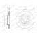 Brake disc DDF2996C Ferodo, Thumbnail 2