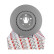 Brake disc DDF3013C-1 Ferodo, Thumbnail 4