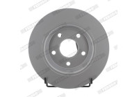 Brake disc DDF3022C Ferodo