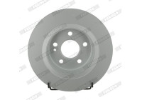 Brake disc DDF3031C Ferodo