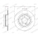 Brake disc DDF3031C Ferodo, Thumbnail 3