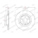 Brake disc DDF3036C Ferodo