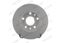 Brake disc DDF3045C Ferodo