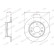 Brake disc DDF3045C Ferodo, Thumbnail 3