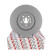 Brake disc DDF3051C-1 Ferodo, Thumbnail 4