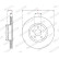 Brake disc DDF3053C Ferodo, Thumbnail 3