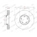 Brake disc DDF3057C Ferodo