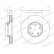 Brake disc DDF3057C Ferodo, Thumbnail 2