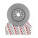 Brake disc DDF3062C-1 Ferodo, Thumbnail 4