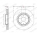 Brake disc DDF3070C Ferodo, Thumbnail 2