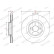 Brake disc DDF3074C Ferodo, Thumbnail 2