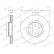 Brake disc DDF3075C Ferodo, Thumbnail 2