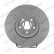 Brake disc DDF3081C Ferodo