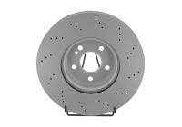Brake disc DDF3081C Ferodo