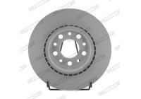 Brake disc DDF3085C Ferodo