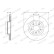 Brake disc DDF3085C Ferodo, Thumbnail 3