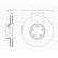 Brake disc DDF3095C Ferodo, Thumbnail 3
