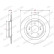 Brake disc DDF3099C Ferodo