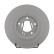 Brake disc DDF3099C Ferodo