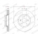 Brake disc DDF3102C-1 Ferodo, Thumbnail 2