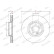 Brake disc DDF3109C-1 Ferodo