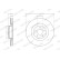 Brake disc DDF3111C Ferodo, Thumbnail 2