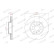 Brake disc DDF3121C Ferodo, Thumbnail 2
