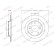 Brake disc DDF3168C Ferodo
