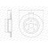 Brake disc DDF3177C Ferodo, Thumbnail 3
