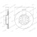 Brake disc DDF3182C Ferodo, Thumbnail 3