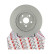 Brake disc DDF3350C Ferodo, Thumbnail 2