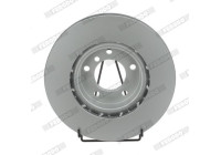 Brake disc DDF804C Ferodo