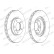 Brake disc DDF804C Ferodo, Thumbnail 2